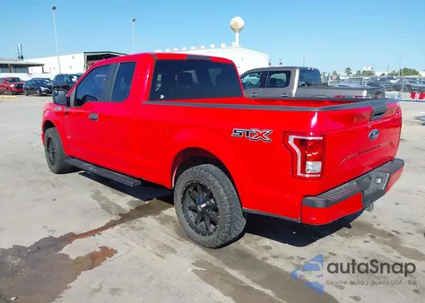 2017 Ford F150 Super Cab from USA, damaged, VIN 1FTEX1CP3HKE14213